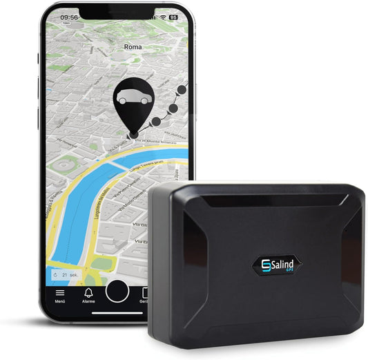 11 Localizzatore GPS per Auto, Moto, Camion E Altri Veicoli Con Allarmi Multipli, GPS Auto Localizzatore Con App, Magnete Potente, Batteria Fino a 90 Giorni, Tracciamento in Tempo Reale