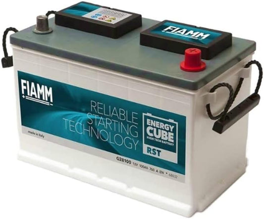 BATTERIA AUTO FIAMM TITANIUM 100Ah 720A EN +DX 12V G28100