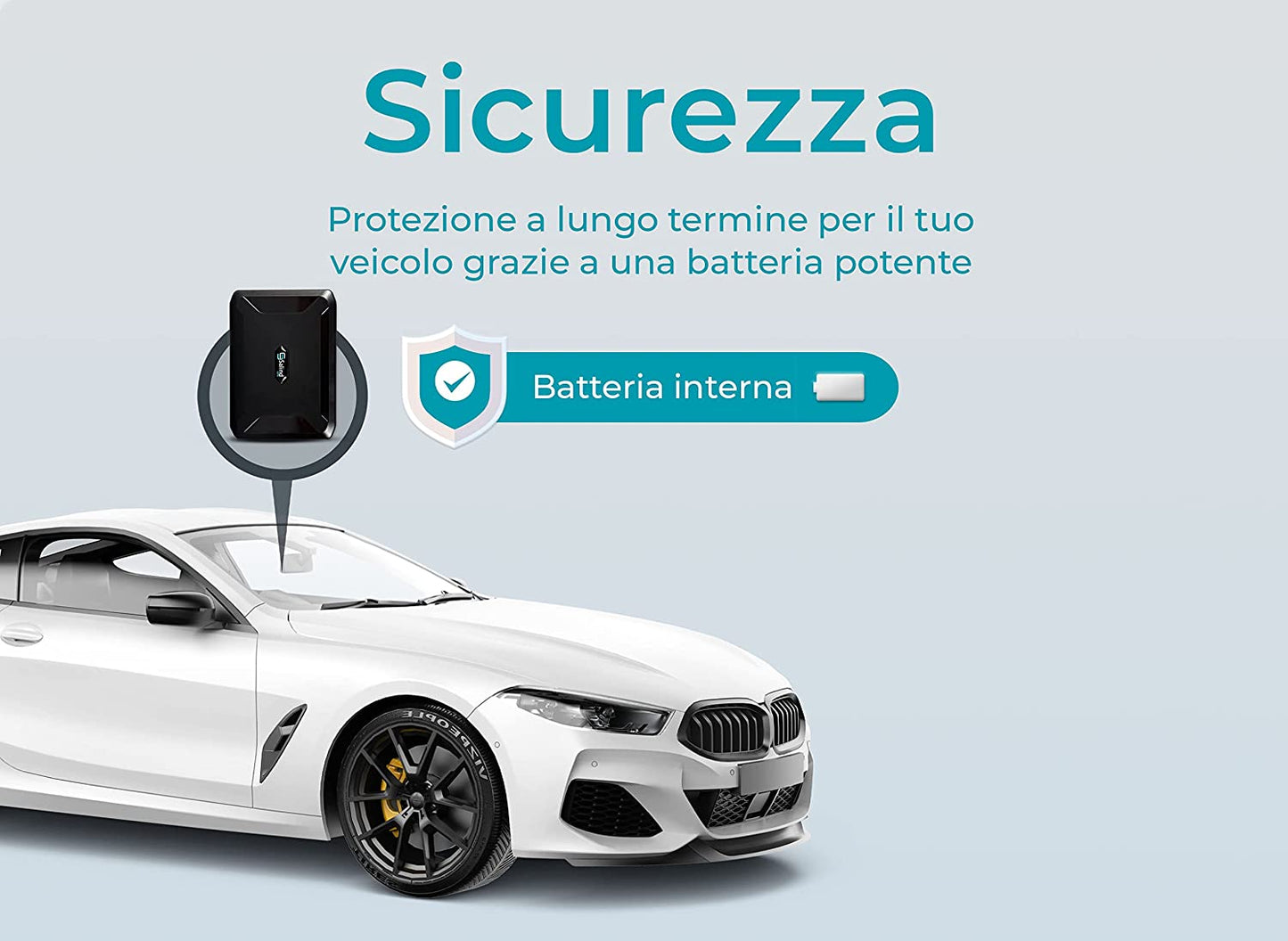 11 Localizzatore GPS per Auto, Moto, Camion E Altri Veicoli Con Allarmi Multipli, GPS Auto Localizzatore Con App, Magnete Potente, Batteria Fino a 90 Giorni, Tracciamento in Tempo Reale