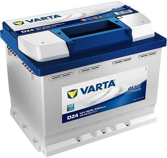 BATTERIA  BLUE DYNAMIC D24 60Ah 540A 12V - POSITIVO a DESTRA