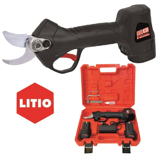 Forbici Elettriche da Potatura 16,8V con 2 Batterie e Lama SK5