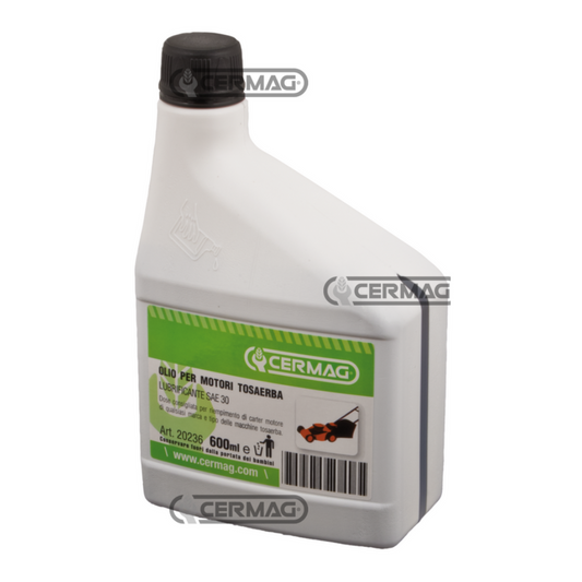 OLIO SAE 30 PER MOTORI 4T DA TOSAERBA CONTENUTO 600 ml