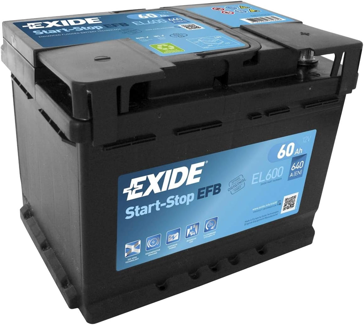 027 EFB Auto Batteria 60Ah EL600