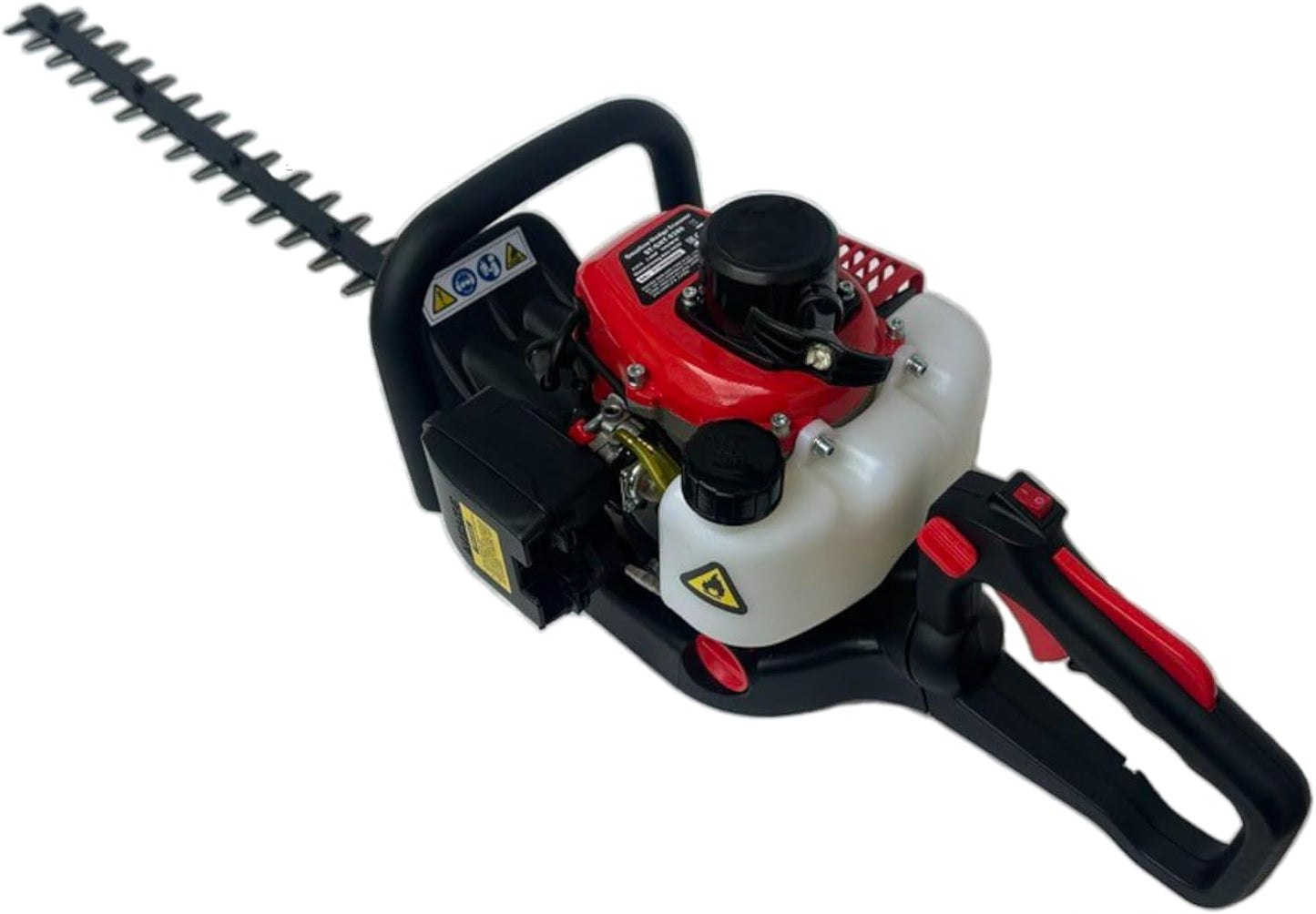 Tagliasiepi a Scoppio 43CC Potenza 3.8HP Con Motore Da 2 Tempi Dotato Di Lame a Doppio Taglio Da 60 Cm Con Manico Girevole Leggero Potente E Maneggevole